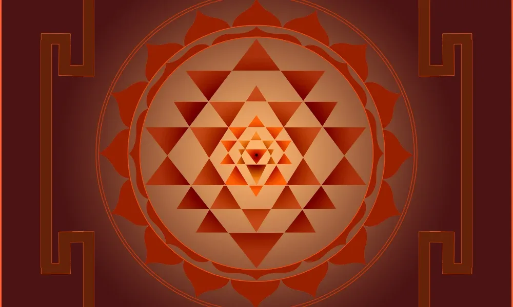 Sri Yantra representing Vastu guidance